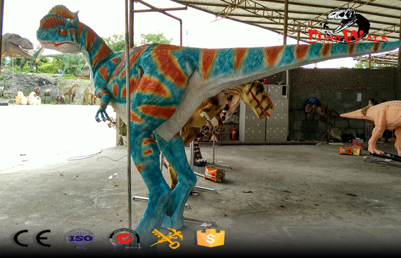 light weight animatronic dilophosaurus dinosaur costume traje de dinosaurios animatronic