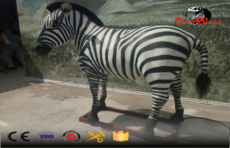 animal simulation series fiberglass zebra looking for sell