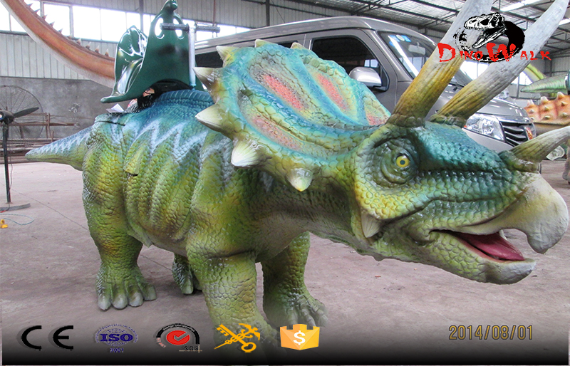 Jurassic park dinosaur simulation walkeing dinosaure ride