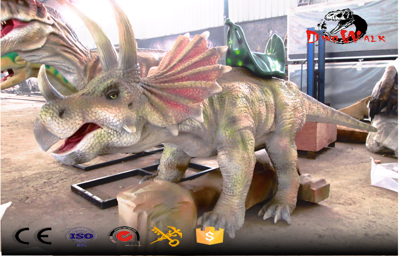 remote control moving riding dinosaur with controler