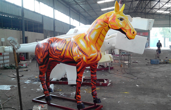 Customized Simulation Horses were Created by Our Designers for Our Cusomers