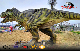 Difference Between Model Silicone Material And Glass Steel Of Simulated Dinosaur