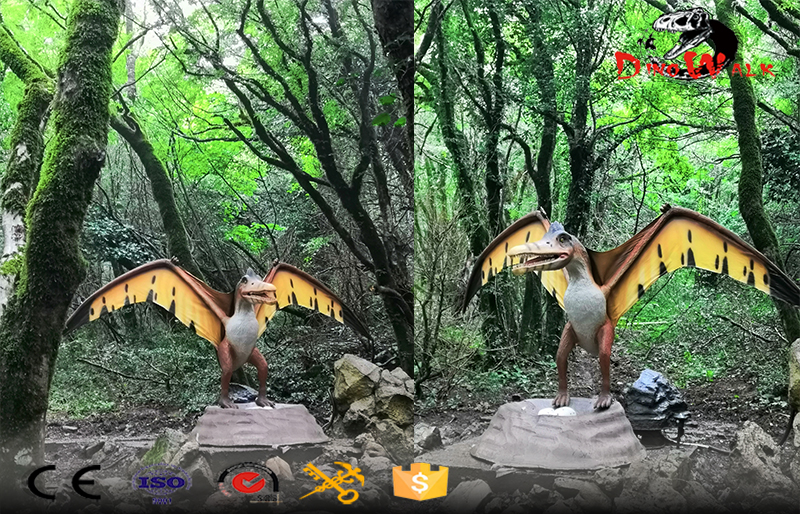 animatronic pterosaur dinosaur model for dino park