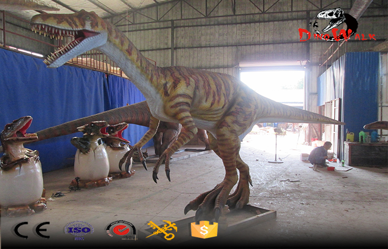 8m long animatronic Herrerasaurus dinosaur